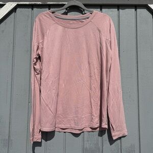 EUC Free Fly Women's XL Pink UPF 50 Long Sleeve Top